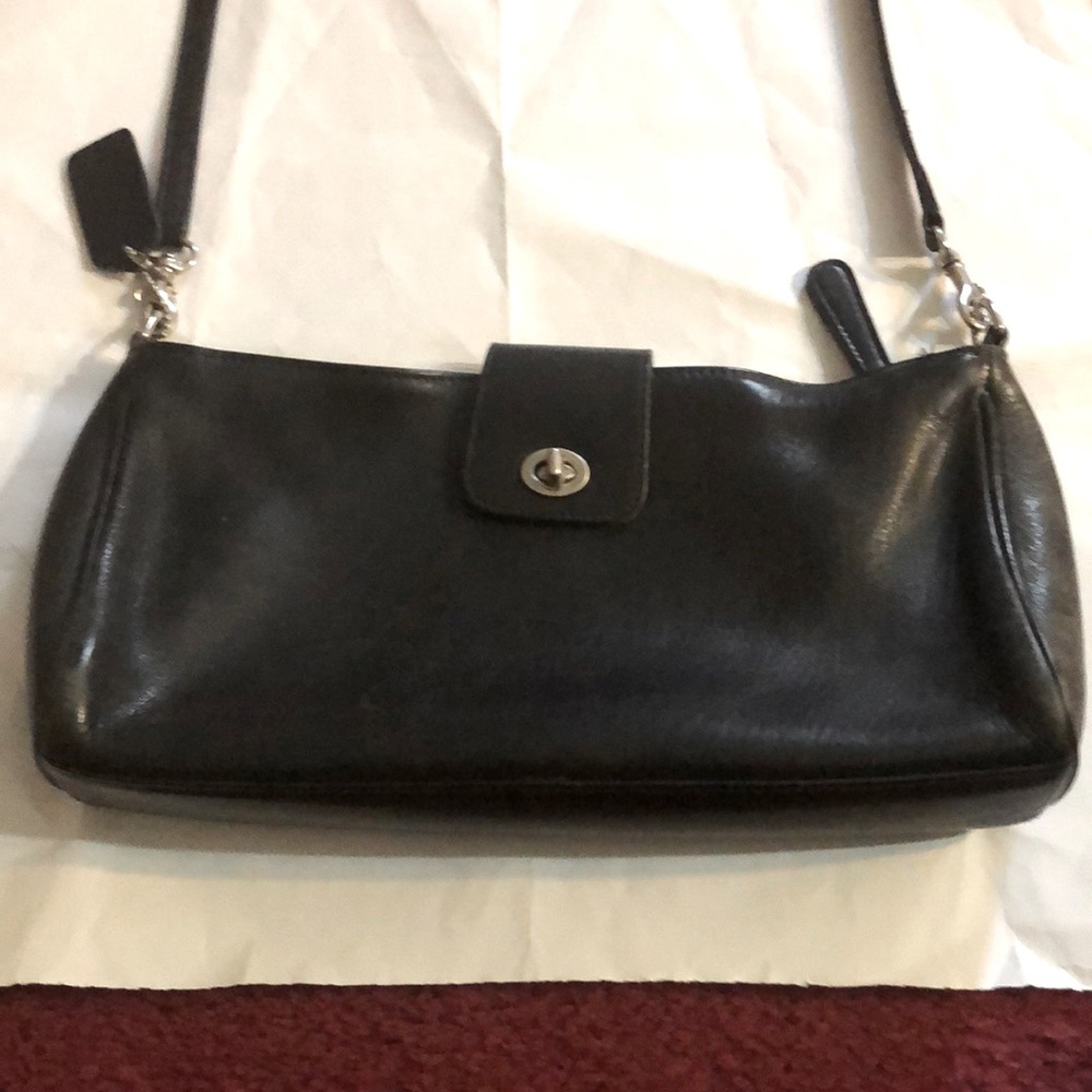 Coach black purse